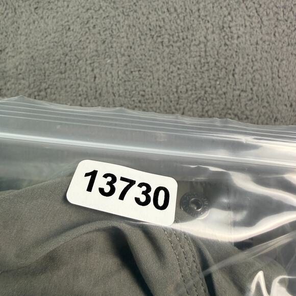 Duluth Cargo Pants Mens 38x28 Gray Green Flex Dry On The Fly Stretch Workwear - Picture 10 of 10